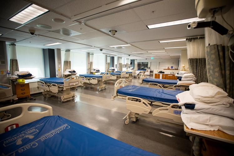 Photo of beds at the Faculty of Nursing