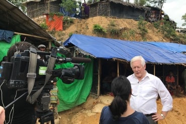 Bob Rae in Myanmar