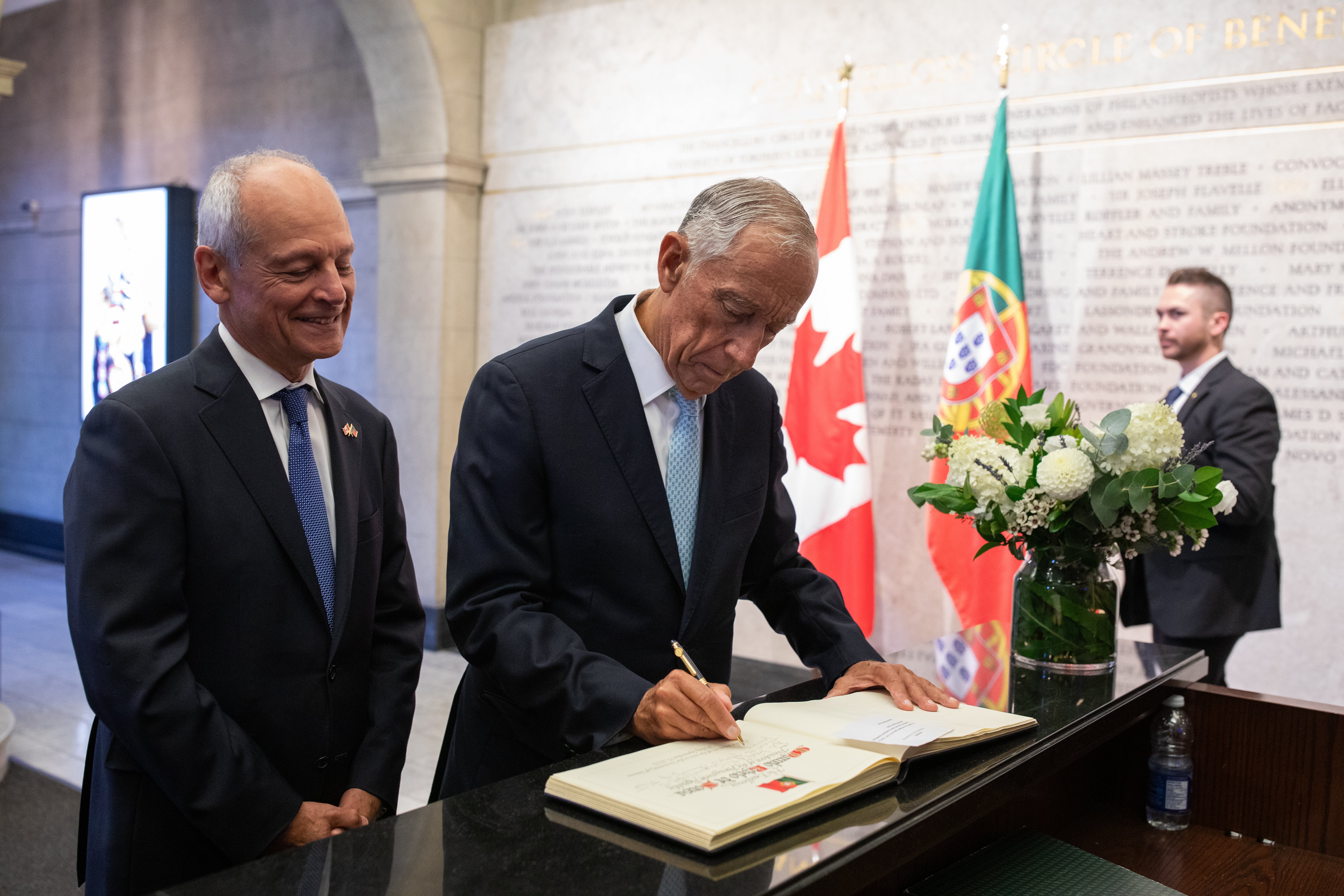 Presidente de Portugal comemora 75 anos do programa de língua portuguesa na U of T