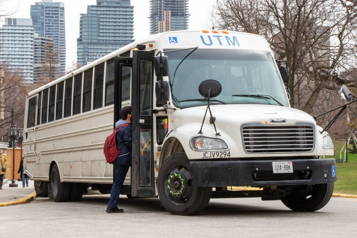 UTM shuttle bus