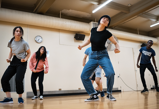 Students dance in one of the clubs at U of T