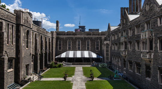 Hart House courtyard