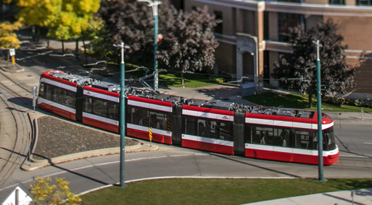 A TTC streetcar