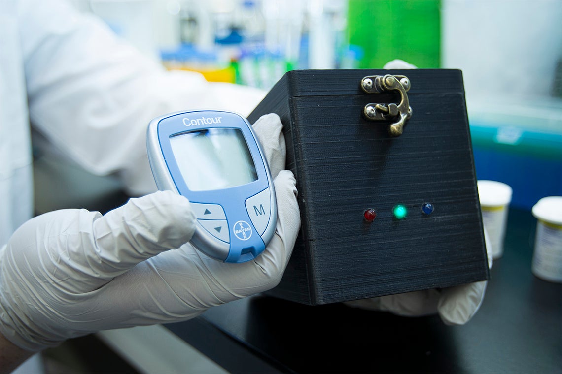 Researchers adapt glucose meter to help detect diseases, including COVID-19