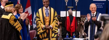 U of T’s 35th chancellor in a ceremony