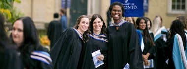 U of T students at convocation