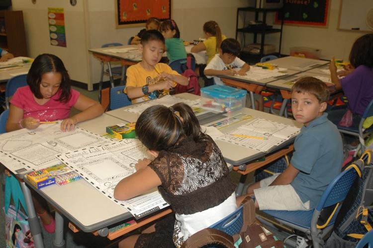 Picture of kids at school