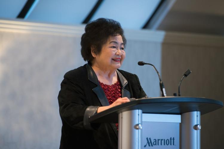 Photo of Setsuko Thurlow