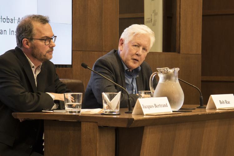 Bob Rae and Jacques Bertrand