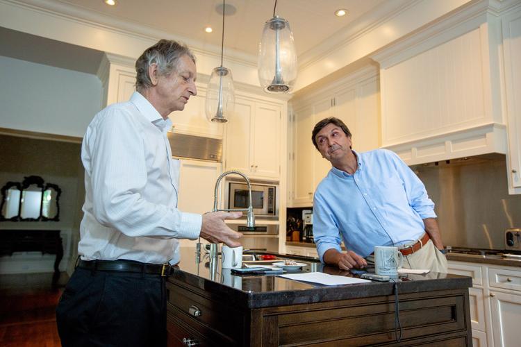 Photo of Geoffrey Hinton and David Naylor