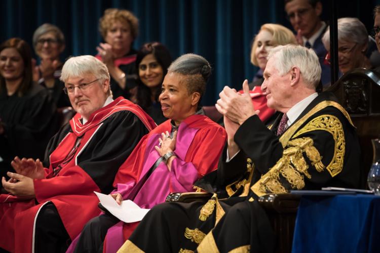 Photo of Dionne Brand and Michael Wilson