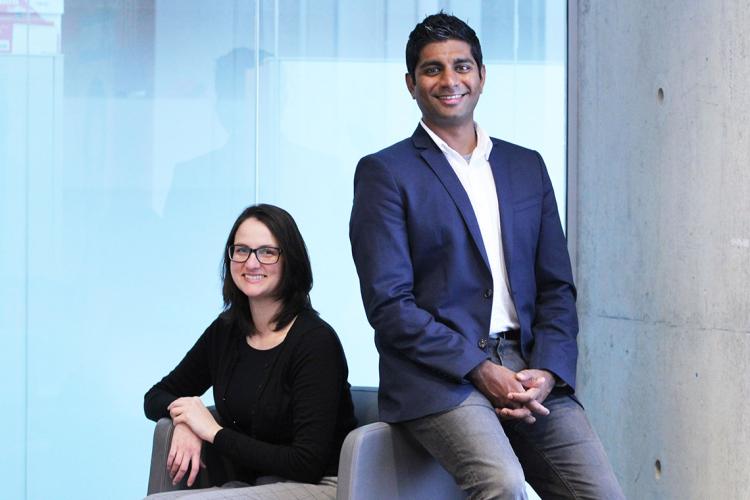 Nicole Sultanum and Dr. Devin Singh