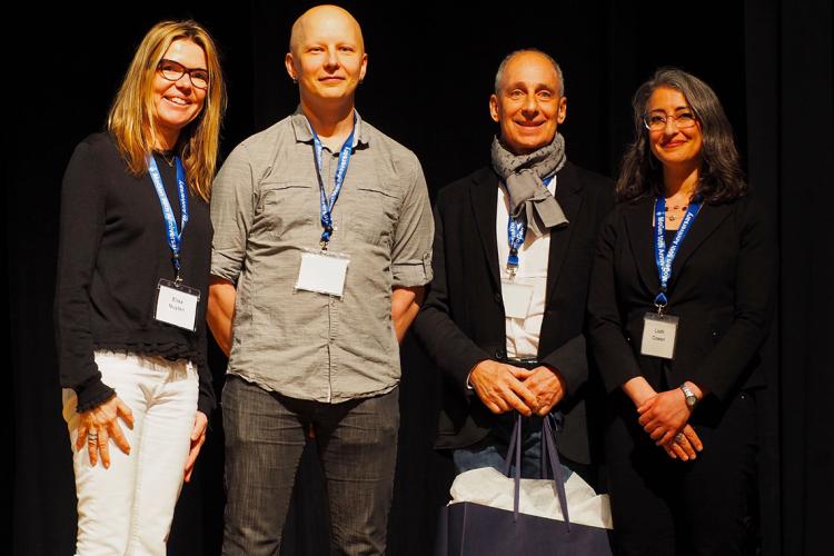 Photo of Elisa Nuyten, Mikko Taipale, David Dime and Leah Cowen