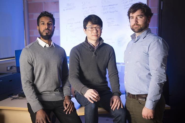 Photo of Sathesan Thavabalasingam, Andy Lee and Edward O’Neil