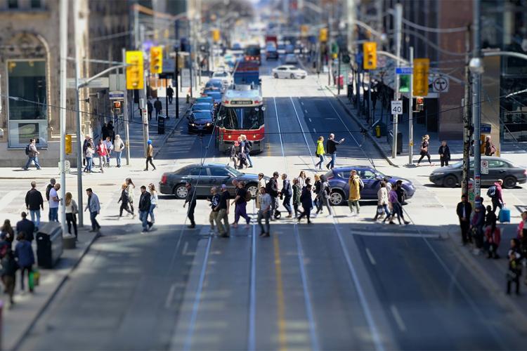 picture of a street in Toronto