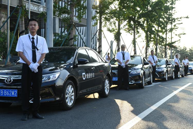 Photo of Didi Chuxing vehicles