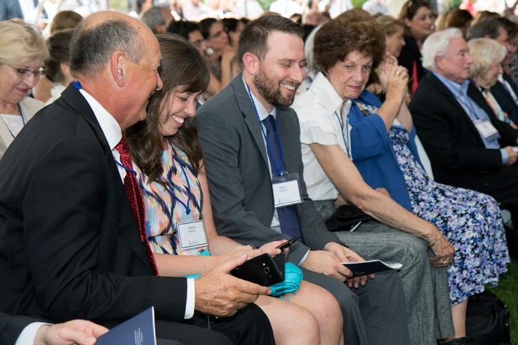 Photo of Arbor Award ceremony