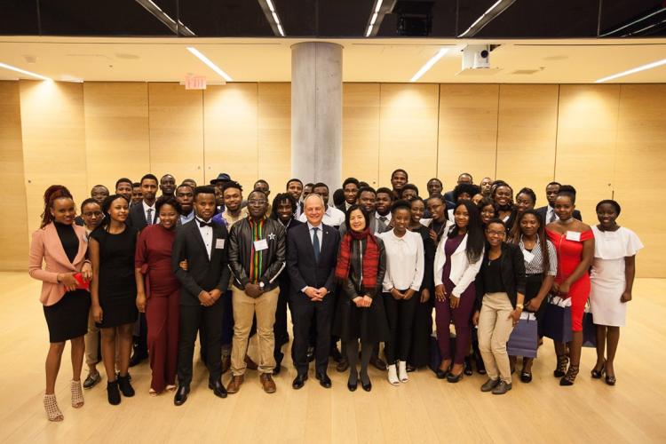 Mastercard Foundation Scholars group shot