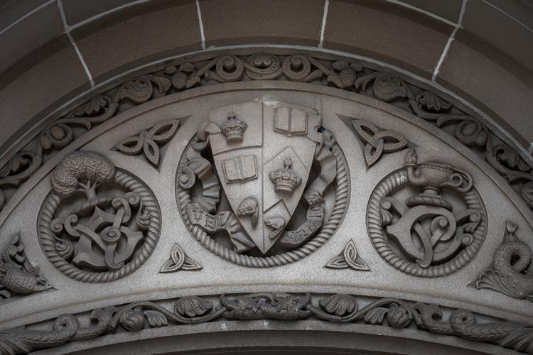 Photo of U of T crest