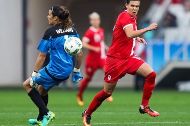 photo of Christine Sinclair