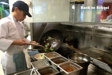 behind the scenes photo of new U of T eatery Sambal