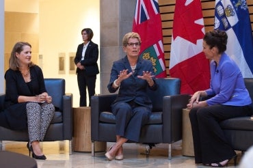 Cristina Amon, Kathleen Wynne, Kirsty Duncan