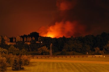 flickr photo of the Sunrise propane explosion