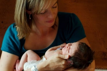 Photo of woman and baby