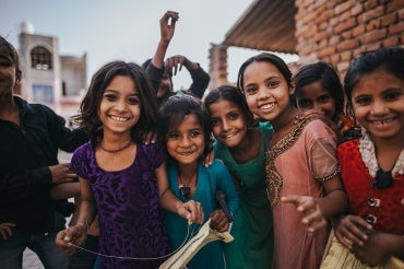 children in india