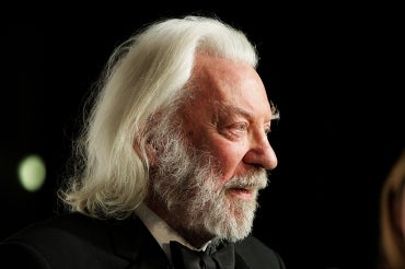 Profile photo of Donald Sutherland and a red carpet event