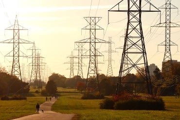 a hydro field in Toronto