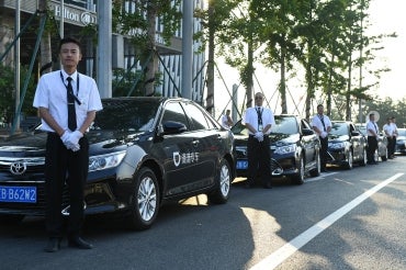 Photo of Didi Chuxing vehicles