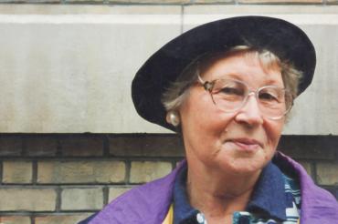 portrait of Stefania Hurko wearing a hat