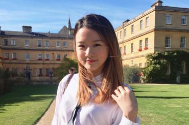 Juliana Lee photographed at Oxford