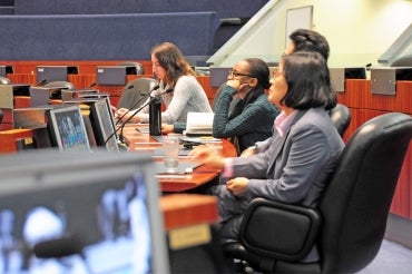 Attendees at McLuhan Salon