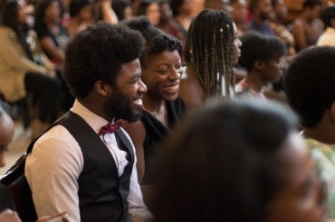 Photo of Black Graduation celebration