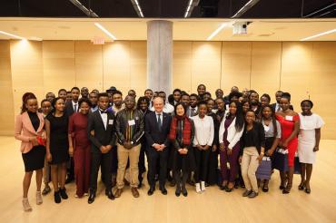 Mastercard Foundation Scholars group shot