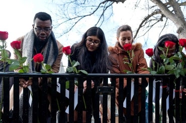 Photo of rose ceremony