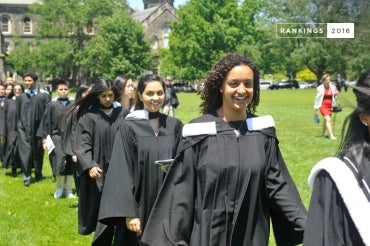 Smiling students