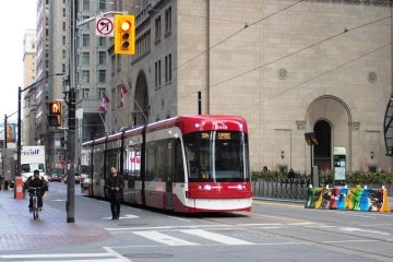 photo of streetcar on King Street
