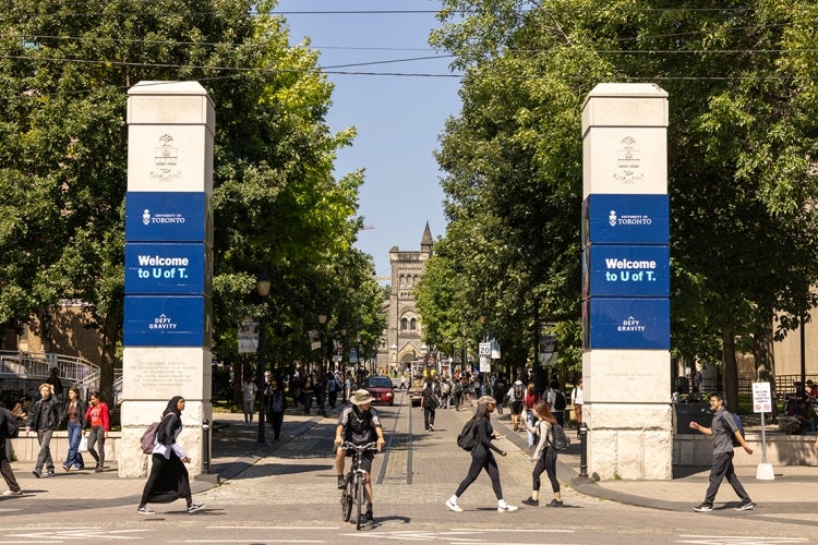 First day of fall semester at U of T St. George 